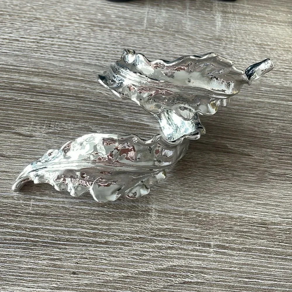Statement leaf bracelet N201 - Picture 2 of 5